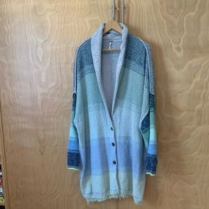 Free people jacket cardigan sweater size S
